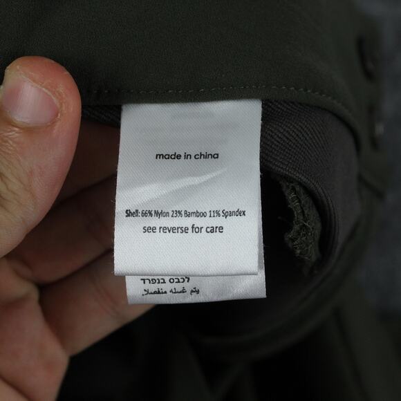 Alp N Rock Pants Womens Medium Geneva Techno Olive Green Stretch Outdoor Active - Picture 10 of 16